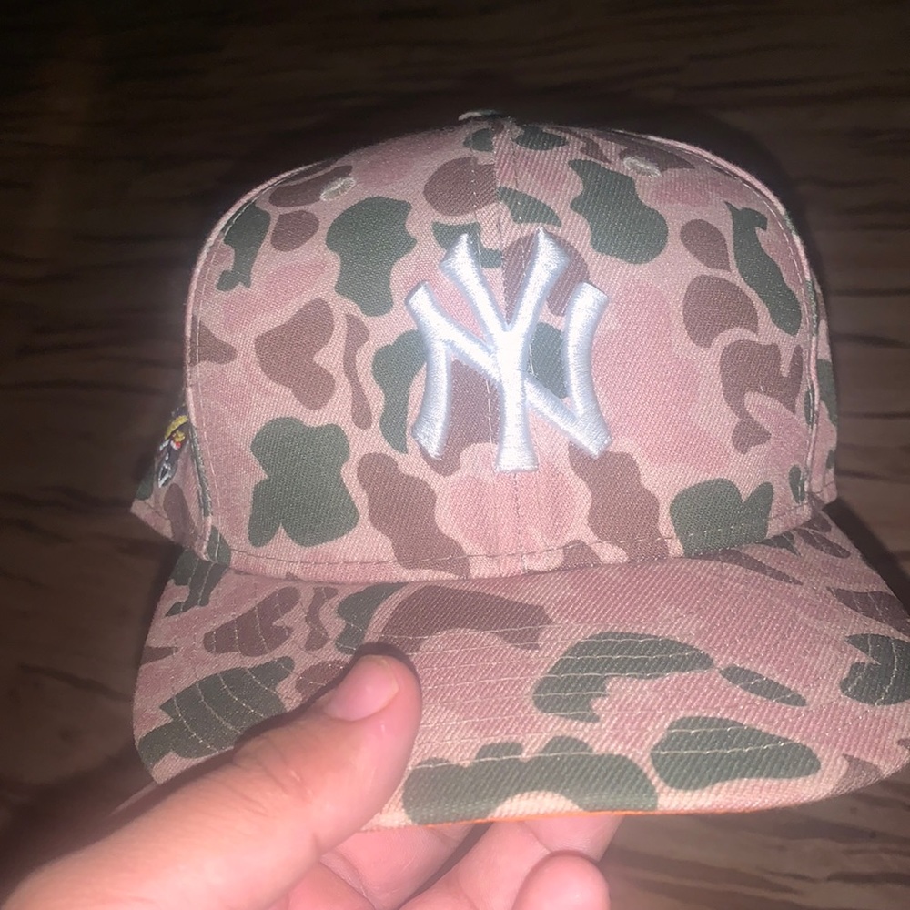 Camo Yankees fitted